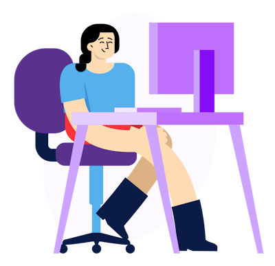 guy on laptop png
